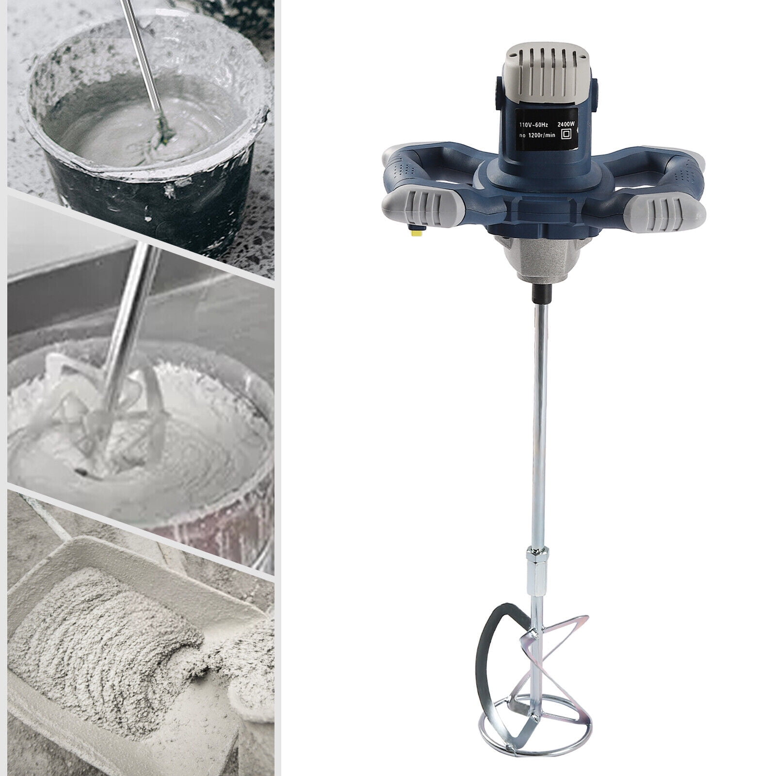 Evolution Twister - Variable Speed Drywall Mortar Mixer Stirring Tool for  Cement, Render Paint, Tile Concrete Plaster