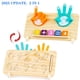 thumbnail image 2 of Montessori Toys HONGID para niños de 2 a 4 años con bloques de conteo matemático, 2 of 7