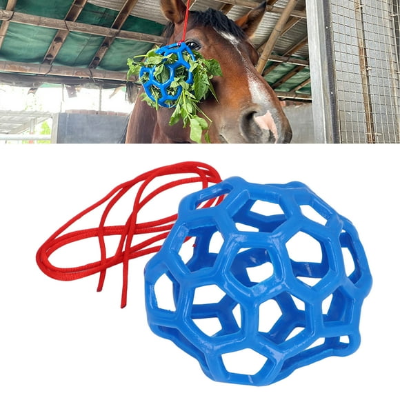 Feeder Toy, Skin Friendly Rubber Goat Feeder Toy Lightweight Soft for Home Blue