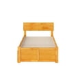 thumbnail image 4 of Orlando Platform Bed with Flat Panel Foot Board and 2 Urban Bed Drawers, Multiple Colors, Multiple Sizes, 4 of 7