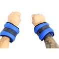 thumbnail image 3 of Perrini Adjustable Wrists & Ankle Weights 3lb Blue Color Fitness Workout, 3 of 4