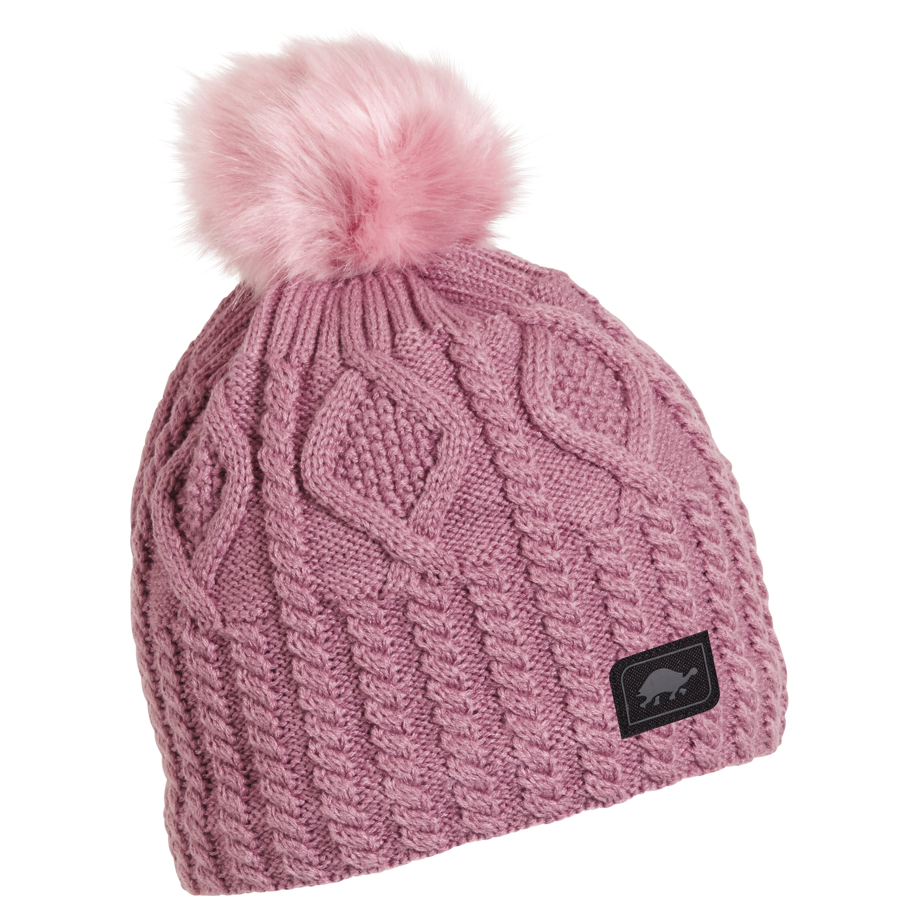 Turtle Fur Snow Globe Women's Fleece Lined Relaxed Fit Pom Winter Hat by Turtle Fur