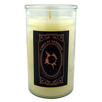 3 Days of Darkness 100% Pure Beeswax Devotional Candle - 72 Hours Burn Time - Made in USA