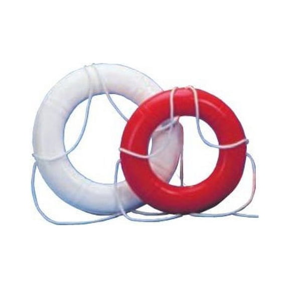 Dock Edge DE55243F 24" Orange Life Ring Buoy
