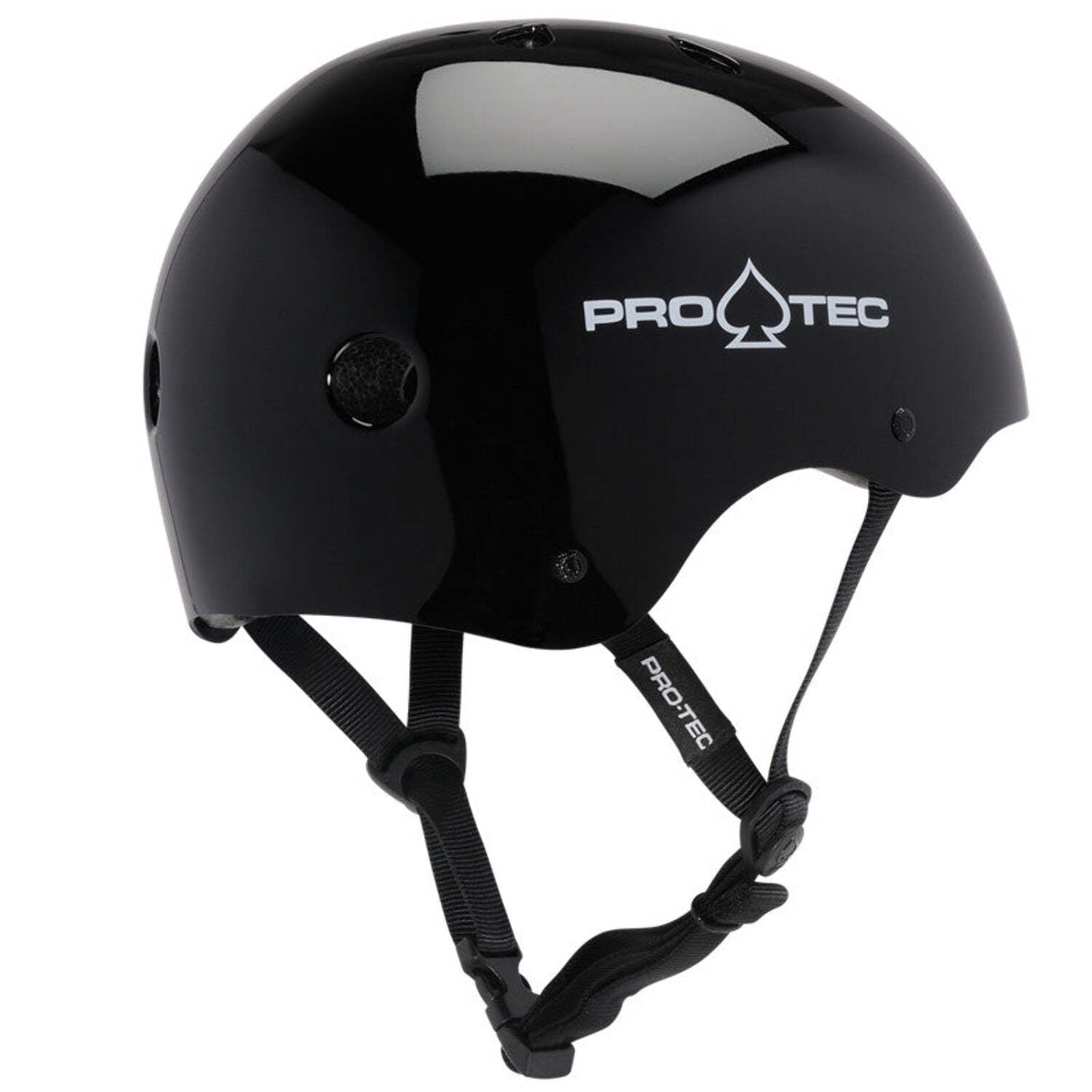 Protec Classic Skate MD 22 to 22.8in (56 to 58 cm) Gloss Black BMX/Skate