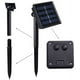 thumbnail image 3 of Guirnalda de luces LED solares multicolor con mariposas, impermeable, iluminación exterior, para jardín, patio o césped, iluminación decorativa para fiestas [Clase energética A+], 3 of 5