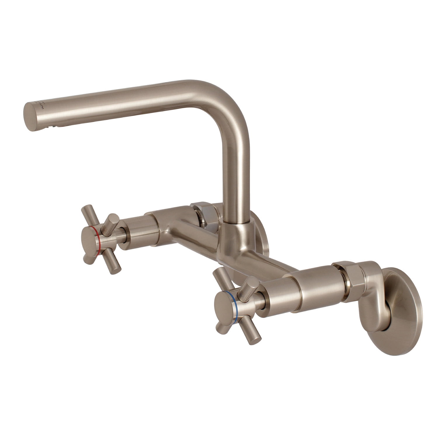 Kingston Brass Concord 8Inch Adjustable Center Wall Mount Kitchen