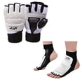 thumbnail image 1 of Eigraketly 1 par de protectores de Taekwondo para adultos y niños, equipo de protección para prácticas de entrenamiento de Karate y boxeo Boxeo Numero 3 SG Eigraketly OD1577-09B, 1 of 1
