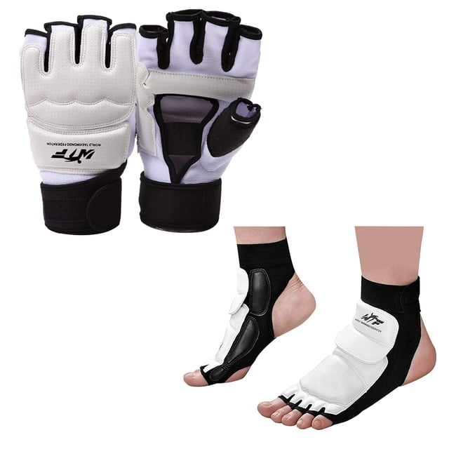 Eigraketly 1 par de protectores de Taekwondo para adultos y niños, equipo de protección para prácticas de entrenamiento de Karate y boxeo Boxeo Numero 3 SG Eigraketly OD1577-09B