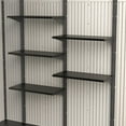 thumbnail image 4 of Lifetime 5-Piece 14x30 Black Shelf Accessory Kit Shed Accessory (60447), 4 of 9