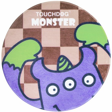 UPC: 0810010818270 | Touchdog Cartoon Three-eyed Monster Rounded Cat and Dog Mat