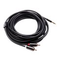 thumbnail image 2 of Gwong Electrónica 3,5 mm Jack masculino a 2 RCA Adaptador Masculino Cable de Altavoz Convertidor de Audio Cable, 2 of 6