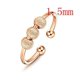 thumbnail image 1 of Anillo de cuentas redondas giratorias de doble capa, anillo de descompresión de ansiedad femenina, pulsera de moda con personalidad femenina, 1 of 5