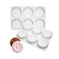 thumbnail image 2 of Gieenan 6-Cavity Flower Shape Silicone Mold Baking Tool for Making Chocolate, Candy, 2 of 8