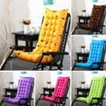 thumbnail image 1 of Cheers Solid Color Garden Rocking Deck Chair Cushion Outdoor Pool Thick Sun Seat Pad, 1 of 2