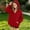 Red, variant on Girls Button Down Hoodie with Pockets Casual Long Sleeve Loose Fit Trendy Kids Fall Jacket Purple 4-14 Years
