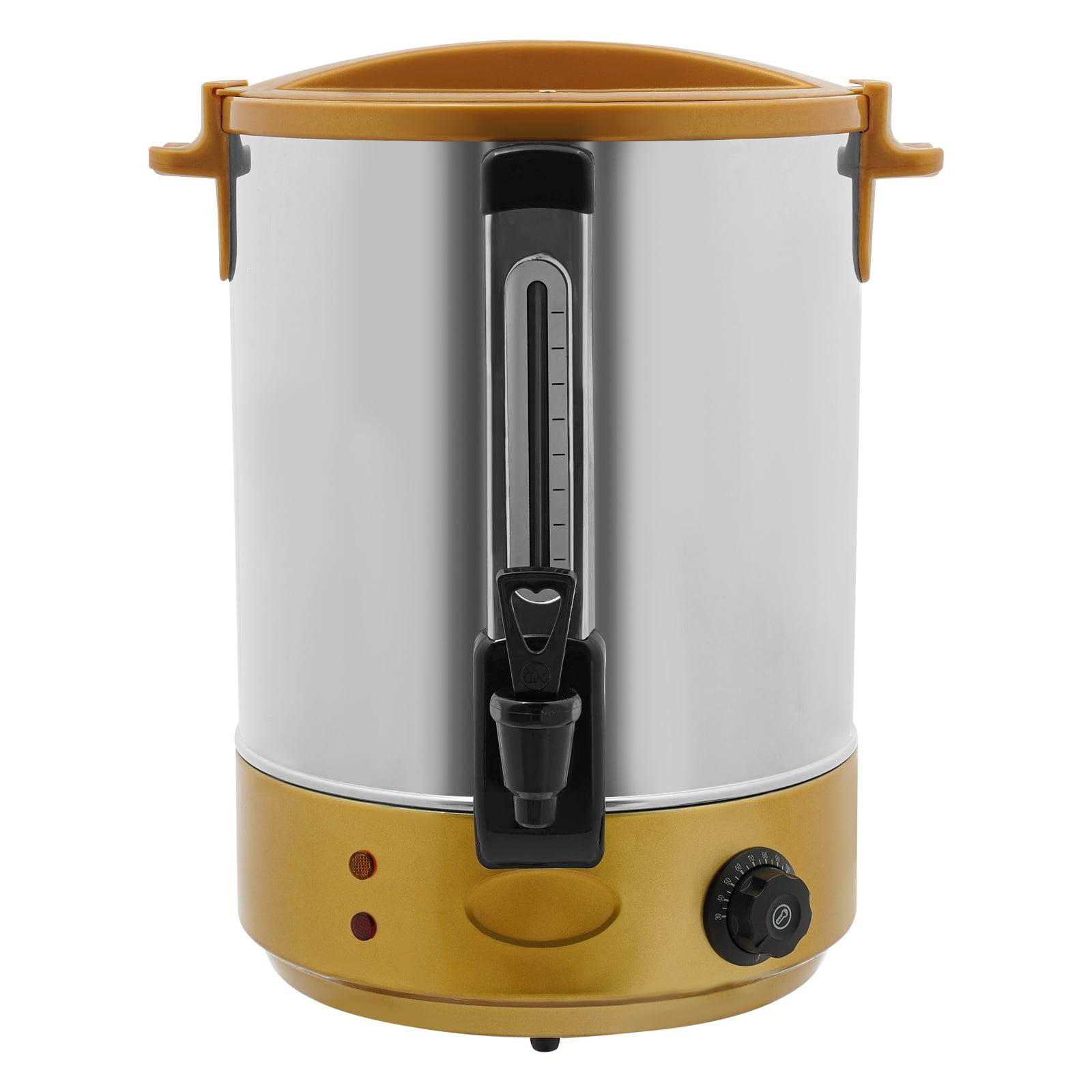 Gold Stainless Steel 32.5x48.8cm Electrothermal Insulation Barrel American Standard 110v 38l Large Capacity Water Heater