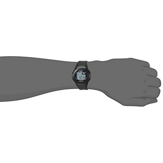 Reloj clásico de cuarzo Casio F-200W-1ACF con pantalla digital para hombre