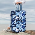 thumbnail image 7 of Hirioo Evil Eye for Elasticity Suitcase Cover (No luggage Included) Durable Luggage Protector Fits 18-32 Inch Luggage-Small, 7 of 7