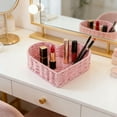 thumbnail image 3 of 1PCS Heart Woven Storage Basket: Rattan Bread Tray, Fruit Candy Snack Holder For Coffee Table, Kitchen, Living Room Decor, 3 of 6