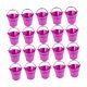thumbnail image 4 of 20 cubos pequeños para dulces, contenedores para guardar regalos, recuerdos de fiesta, elegantes. Rosa roja, 4 of 9