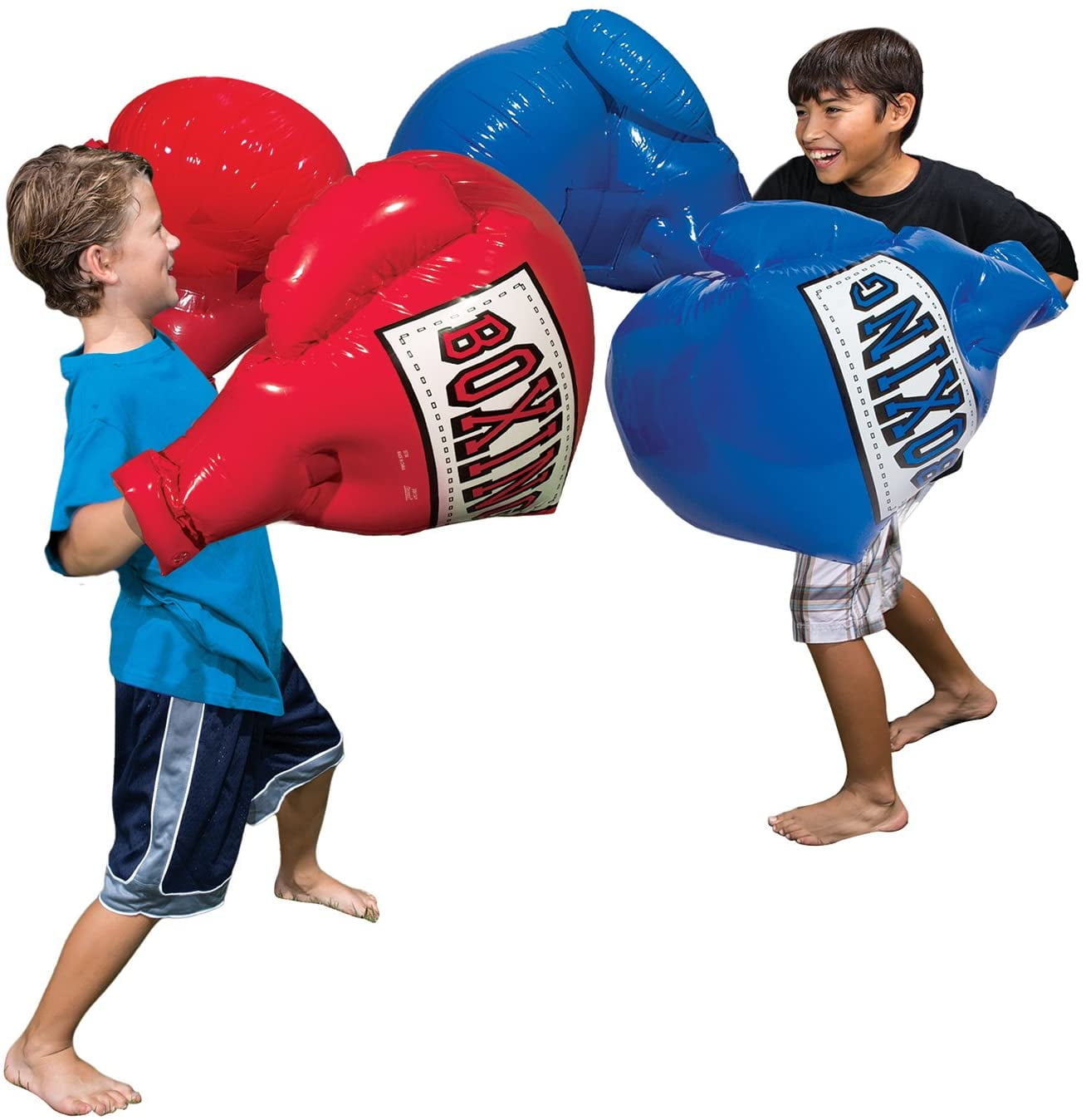 Banzai Mega Boxing Gloves Giant Kid Training Inflatable Mega Punching Fist Play  