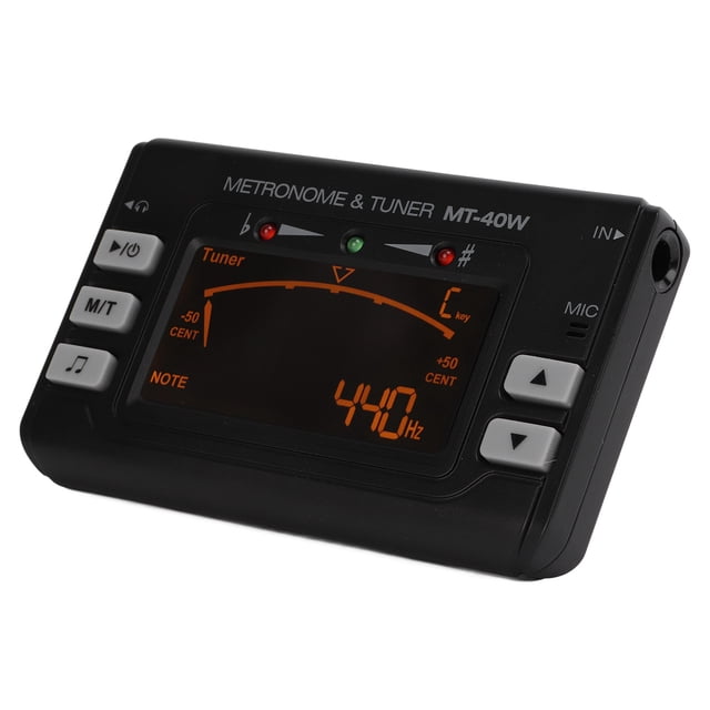 Instrument Metronomes, Metronome Tuner ABS LCD Screen For Guitar For Trumpet For Violin MT-40W Wind Instrument