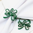 thumbnail image 1 of NUOLUX 4Ud Para Servilletas Verde Para De Fiesta De Aleación, 1 of 6