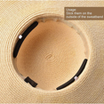 thumbnail image 2 of 20 pieces Hat adjustment stickers EVA foam hat circumference stickers hat circumference reduction pad head circumference stickers hat patches, 2 of 9