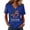 #270Blue, variant on 250 Anniversary USA V Neck Shirt for Women 250th Birthday Patriotic American Flag T-Shirt