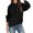 Black, variant on Vedolay Women's Pullover Sweatshirt Fashion 2023 Zip Up Velour Tracksuits Long Sleeve Sweatshirt Jackets for Women Black,L