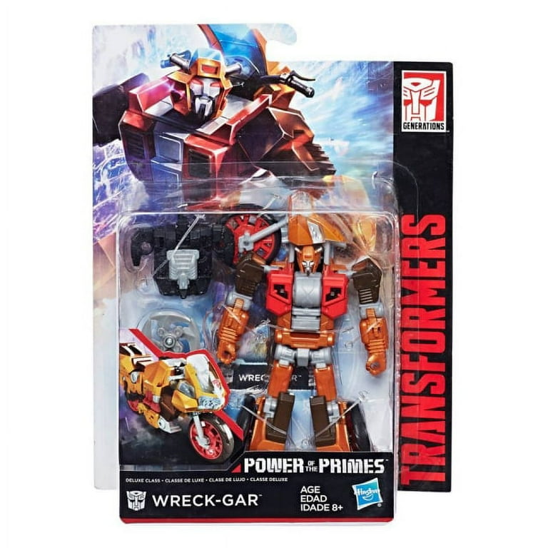 Transformers Power of the Primes フィギュア Transformers Power of the Primes Wreck-Gar Action Figure - Walmart.com