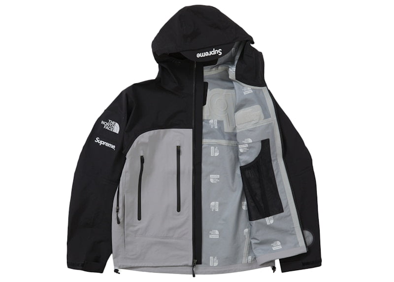 マウンテンパーカー Supreme The North Face Shell Jacket Grey Supreme Men's The North Face Taped Seam Shell Jacket Grey, from