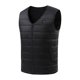 thumbnail image 4 of Chaleco calefactor inteligente con cuello en V para hombre, chaleco calefactor eléctrico de carga, nuevo, de invierno, 4 of 5