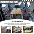 thumbnail image 3 of XYZCANDO Colorful Coconut Tree Pattern RV Dinette Cushions Bench Cover Cute Butterfly Print Comfortable Furniture Covers Washable Camper Accessories Stylish Loveseat Couch Cover for RV Camper, 3 of 6