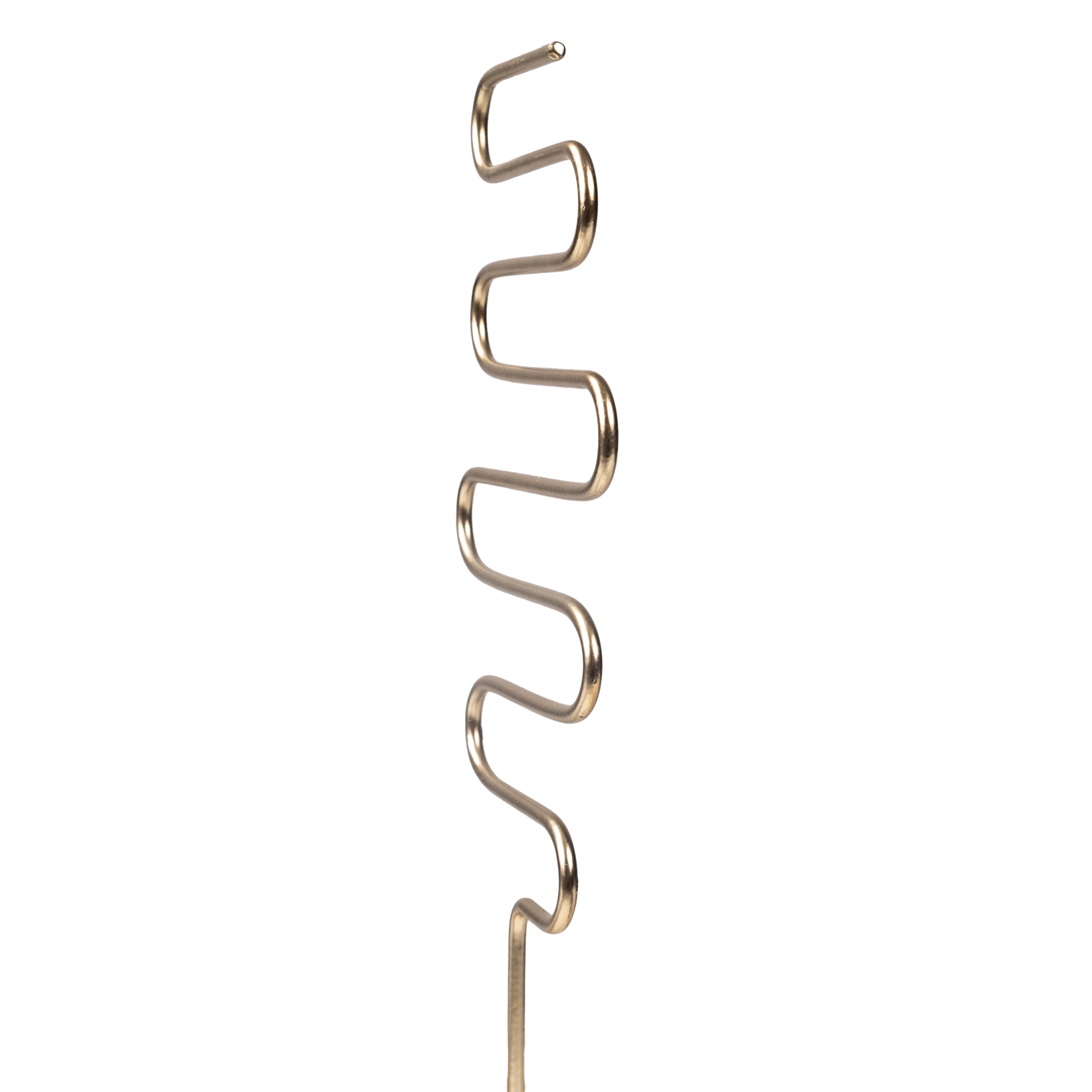 (4 pack) Better Homes & Gardens 2PK Golden Metal Plant Stake, Set of 2, 13in Height