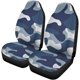 thumbnail image 1 of Juego de 2 Fundas para Asientos de Coche ABPHQTO Camuflaje Azul Universal, 1 of 4