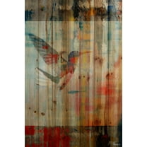 Parvez Taj Access Subconscious Art Print on Natural Pine Wood