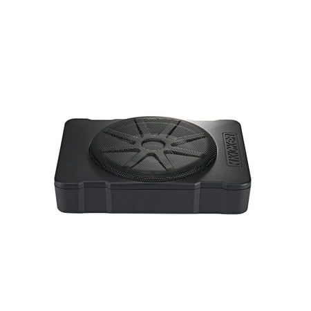 KICKER - Hideaway 10" Compact Powered Subwoofer - Black