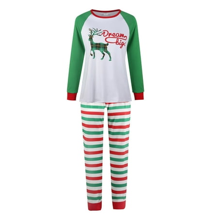 

Christmas Pajamas For Family Family Christmas Pjs Matching Sets Jumpsuits Matching Christmas Pjs For Family Long Sleeve Pajamas Two-piece Dad Set Hot6s4487424
