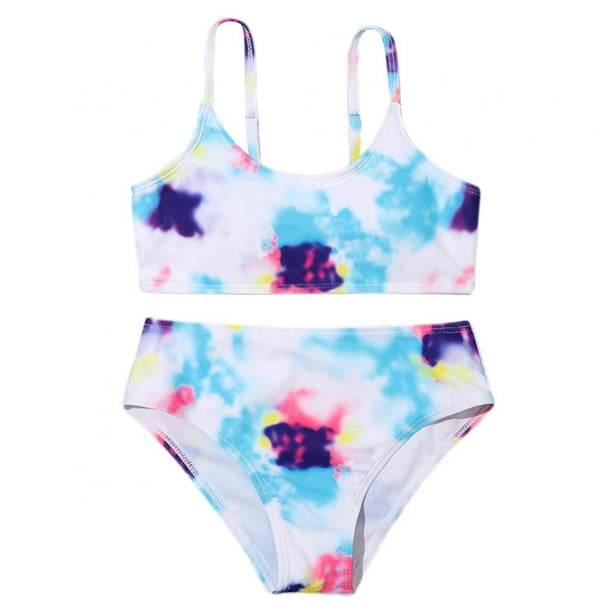 Lovebay Kid Big Girl's Bikini Set Two Piece Swimsuits Bathing Suit with ...