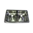 thumbnail image 1 of 27 x 16 in. Stainless Steel Double-Bowl Sink, 1 of 1