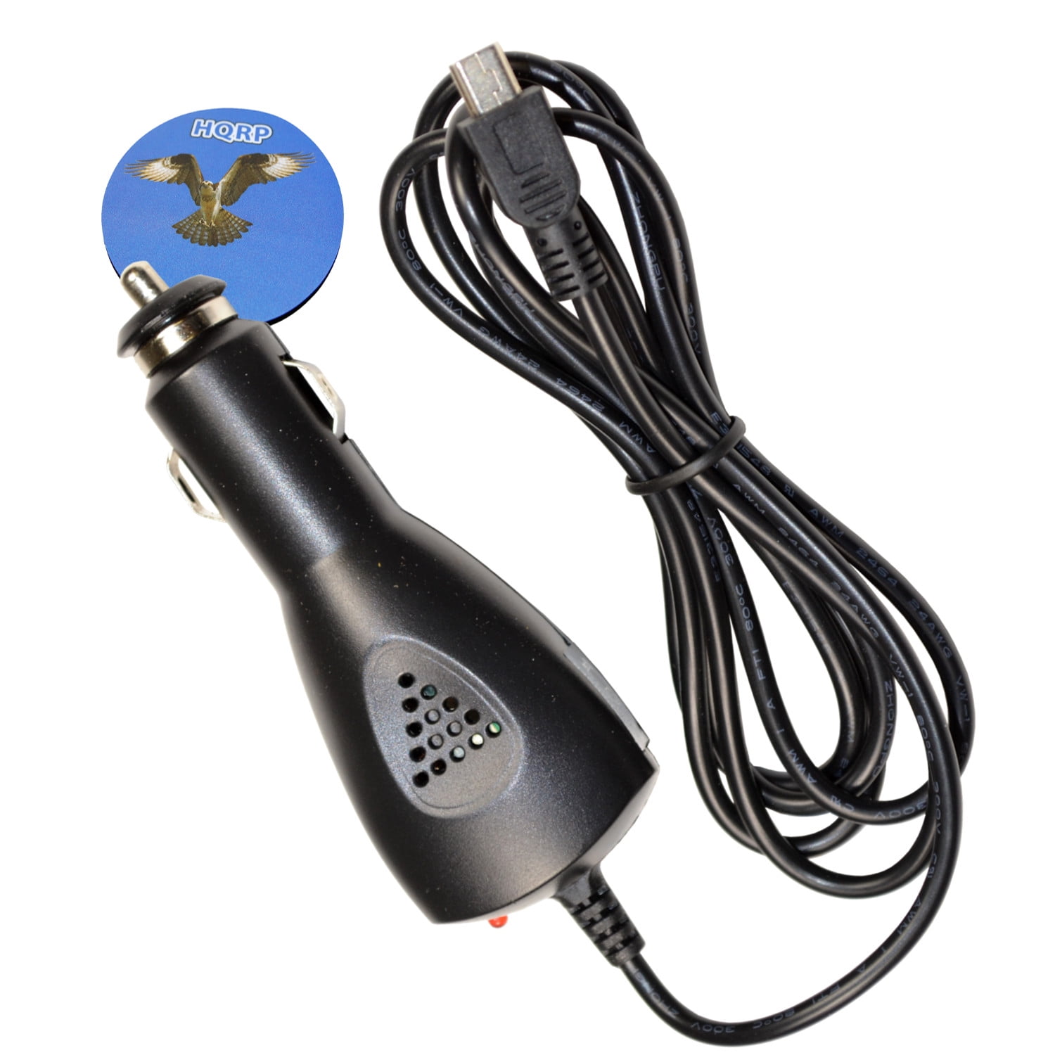HQRP Car Charger 12V DC Adapter for Magellan RoadMate 2120T / 2120TLM