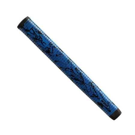 NEW Winn Dri-Tac X Blue/Black JumboLite Pistol Golf Putter Grip