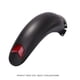 thumbnail image 4 of Guardabarros De Scooter Eléctrico Protector de guardabarros trasero para patinete eléctrico de 10 pulgadas con luz trasera para Kugoo M4, 4 of 5