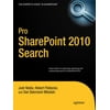 Pro Sharepoint 2010 Search, Used [Paperback]