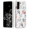 thumbnail image 1 of TalkingCase Slim Phone Case Compatible for Samsung Galaxy S21 5G, S30,(Not S21+,S21 Ultra),Tiny People Print,Lightweight,Flexible,Soft, USA, 1 of 7