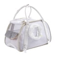 thumbnail image 1 of Bolsa de viaje para gatitos, bolsa de transporte para perros pequeños, bolsa para mascotas con cojín, suministros para mascotas, bolsa de mano 44x28x25cm, 1 of 9