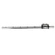 thumbnail image 3 of Linear Sliding Guide Kit Rust Corrosion Resistant Bearing Steel Linear Motion Guide Slider Block Set for 3D Printer 350mm/13.8in, 3 of 5