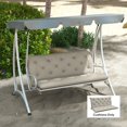 thumbnail image 2 of Outsunny 2 Seater Garden Bench Cushions, 4.7 Inch Thick Outdoor Soft Pad, 2 of 10